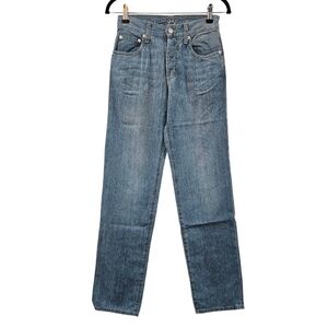 NWT Daily Blue By AG MOOD Relaxed Straight Jeans Size 24